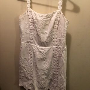 Lilly Pulitzer Jesse Romper White sz 2